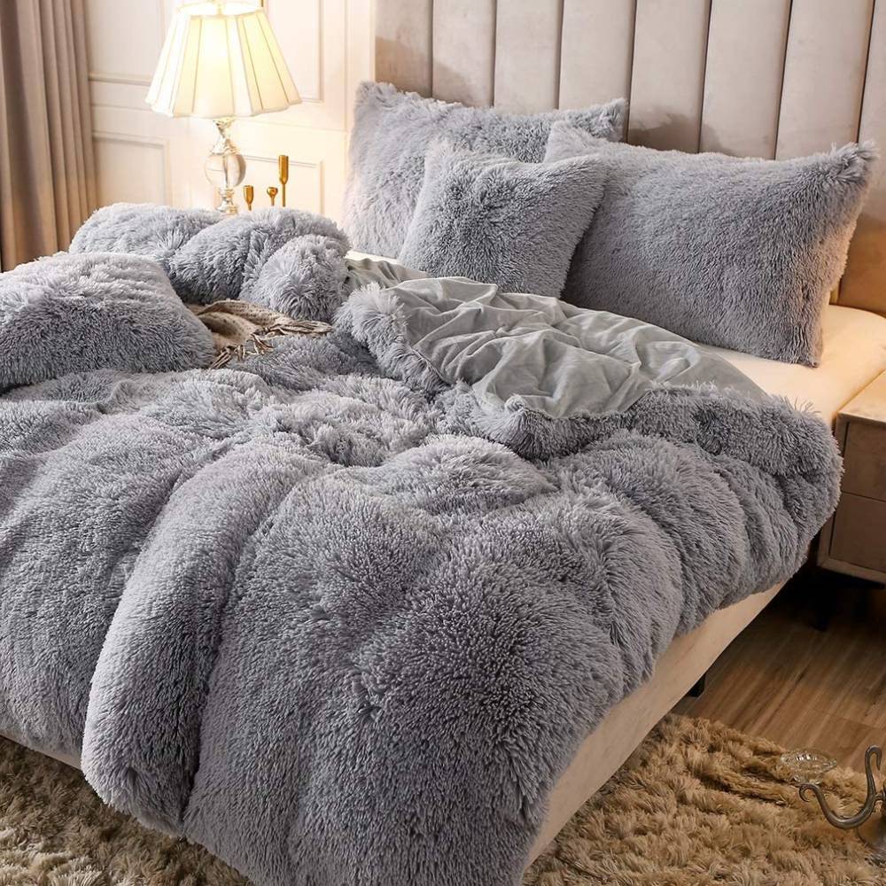 Faux Fur Quilt Cover Set: image 6